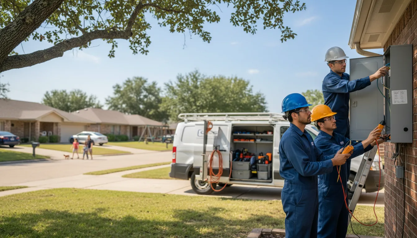 Certified electrician providing emergency electrical services in Saulsbury, TN